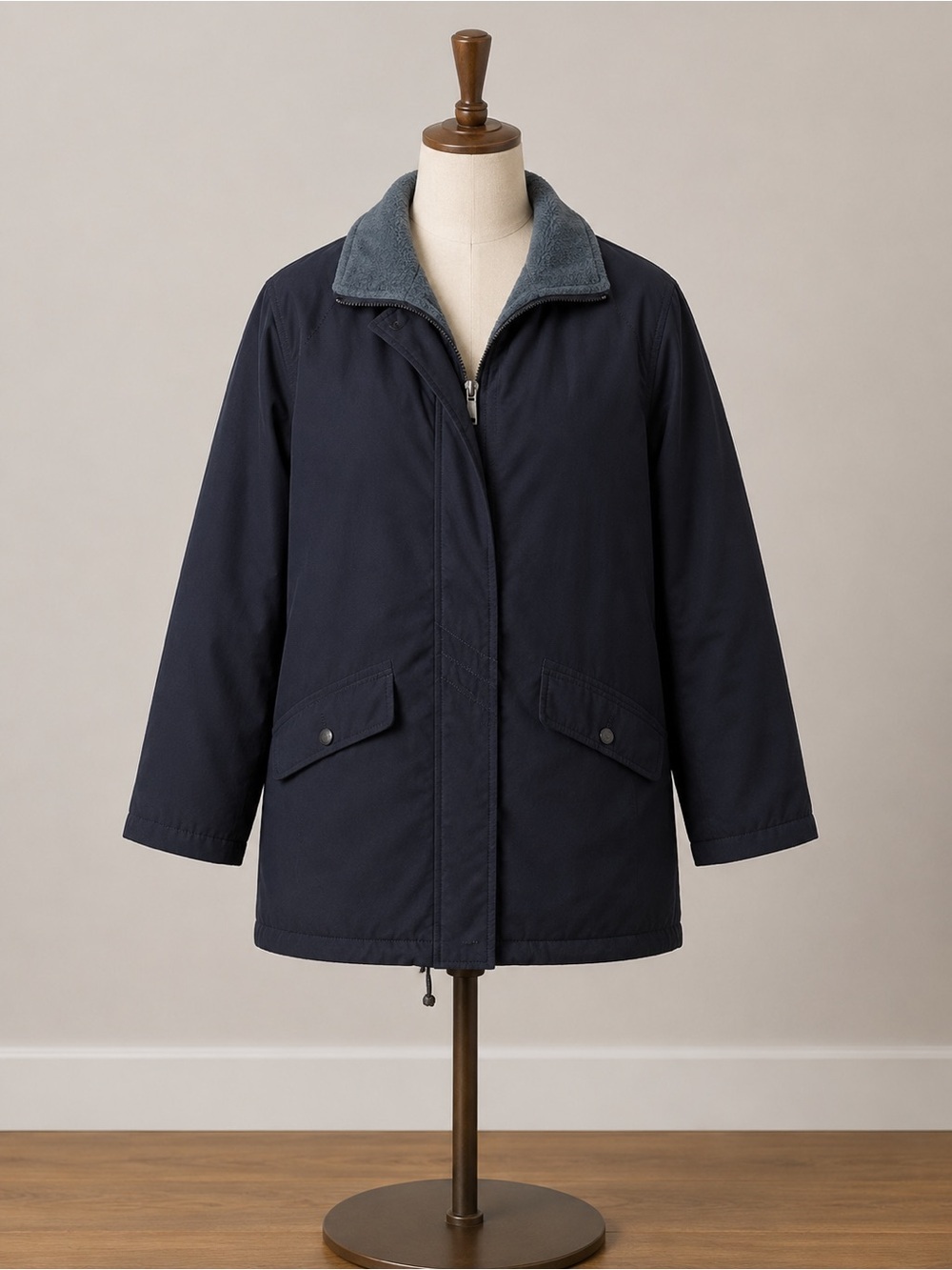 Braetan Black Coat Size Medium Woman’s Zip Up Jacket